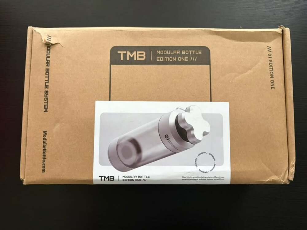 TMB The Modular Bottle Edition ONE in Black White (Open Box, New)